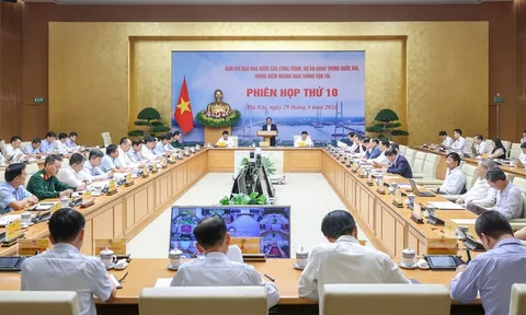 Thủ tướng Phạm Minh Chính chủ trì phiên họp thứ 10 Ban Chỉ đạo các công trình, dự án quan trọng quốc gia, trọng điểm ngành giao thông vận tải