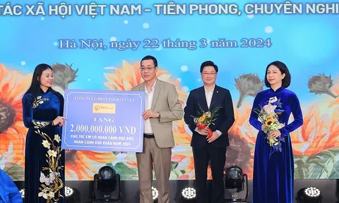 T&T Group tiếp tục ủng hộ 2 tỷ đồng hỗ trợ trẻ em nghèo