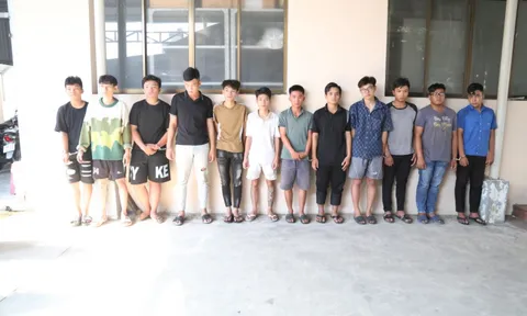Tạm giữ 12 đối tượng đuổi đánh nhau gây tai nạn khiến 2 người tử vong