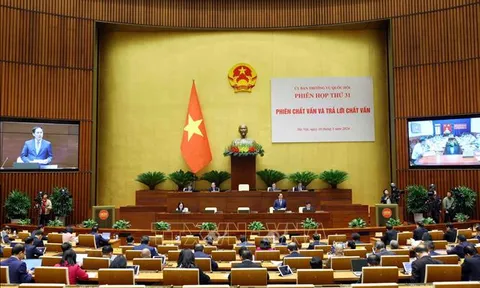 Nghị quyết về hoạt động chất vấn tại Phiên họp thứ 31 của Ủy ban Thường vụ Quốc hội