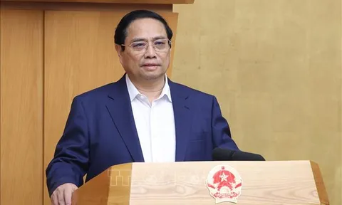 Thủ tướng chủ trì Phiên họp Chính phủ chuyên đề xây dựng pháp luật tháng 4