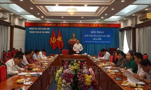 Thúc đẩy ứng dụng công nghệ thông tin trong hoạt động lưu trữ