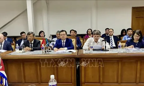 Khai mạc kỳ họp thứ 41 Ủy ban liên chính phủ Việt Nam - Cuba