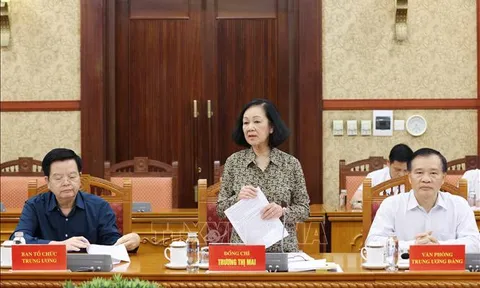 Thường trực Ban Bí thư chủ trì giao ban công tác quý I/2024