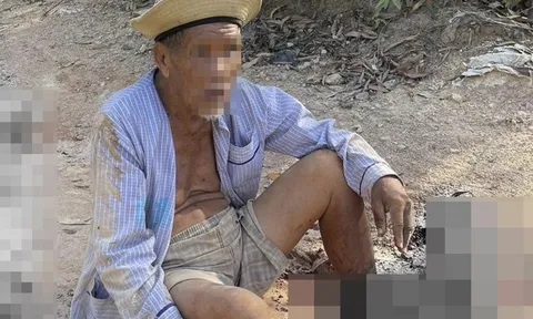 Truy tìm xe ben tông nát hai bàn chân cụ ông 85 tuổi rồi bỏ trốn