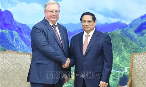 Thủ tướng Phạm Minh Chính tiếp Chủ tịch Hội Luật gia Liên bang Nga