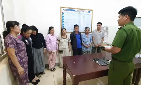 Triệt phá đường dây ghi số đề quy mô lớn ở Đắk Lắk