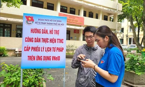 Bước tiến mới trong cấp phiếu lý lịch tư pháp