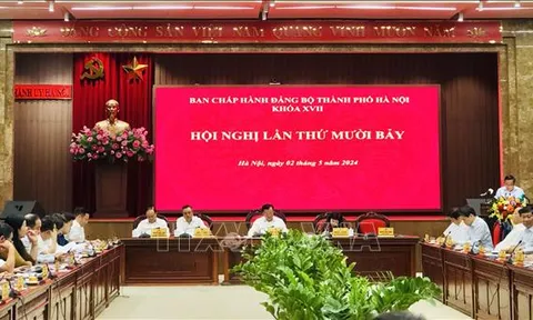 Ban Chấp hành Đảng bộ TP Hà Nội khóa XVII cho ý kiến về 6 nội dung quan trọng