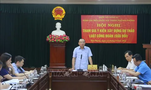 Dự thảo Luật Công đoàn (sửa đổi) cần tiếp tục đảm bảo lợi ích hài hòa của các bên