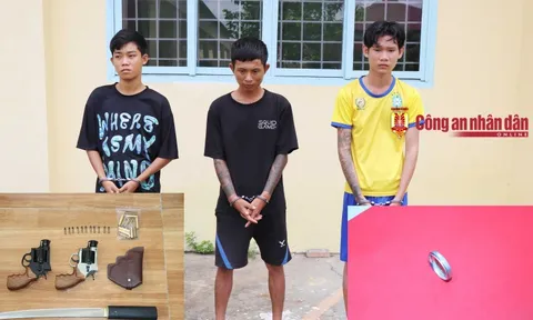 Bắt giữ 3 đối tượng dùng súng cướp tài sản cặp đôi sắp cưới