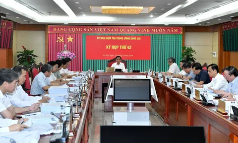 Kết luận của Ủy ban Kiểm tra Trung ương tại kỳ họp thứ 42