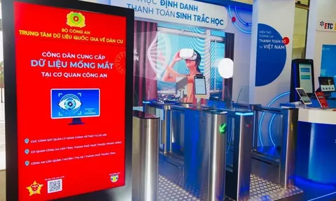 Từ ngày 1/7/2024, thu thập sinh trắc học mống mắt khi công dân làm thẻ Căn cước