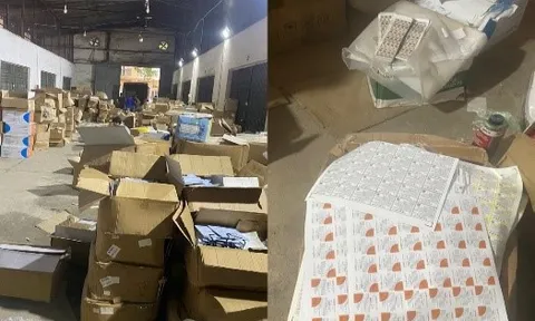 Khởi tố nhóm đối tượng buôn bán khoảng 30 tấn mỹ phẩm giả