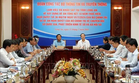 Khảo sát kết quả thực hiện Nghị quyết 36 phục vụ xây dựng hai Đề án trình Bộ Chính trị