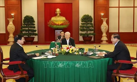 Tổng Bí thư,Nguyễn Phú Trọng,bảo vệ an ninh quốc gia,lực lượng Công an nhân dân,Thượng tướng Lương Tam Quang,Bộ trưởng Bộ Công an,chủ nghĩa xã hội,người cộng sản