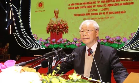 Tổng Bí thư Nguyễn Phú Trọng với sự nghiệp bảo vệ an ninh quốc gia, bảo đảm trật tự, an toàn xã hội