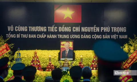 Lãnh đạo Đảng, Nhà nước viếng Tổng Bí thư Nguyễn Phú Trọng
