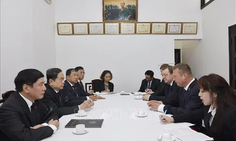 Chủ tịch Quốc hội Trần Thanh Mẫn tiếp Phó Chủ tịch Hội đồng Cộng hòa Belarus