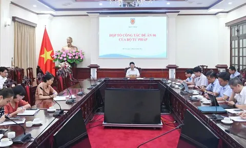 Bộ Tư pháp tiếp tục triển khai hiệu quả Đề án 06