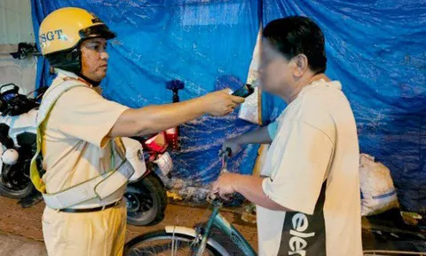 Đi xe đạp vi phạm nồng độ cồn bị phạt bao nhiêu?