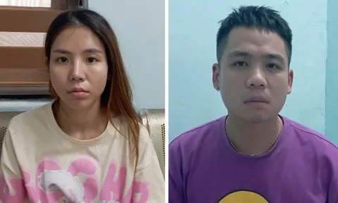 Bắt quả tang cặp đôi tàng trữ trái phép chất ma tuý ở Hà Nội