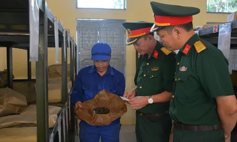 Dự thảo quy định quản lý, bảo quản vật chứng trong Quân đội