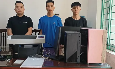 Bắt nhóm đối tượng làm giả căn cước cho các công dân chưa đủ tuổi lao động