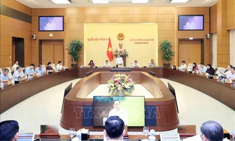 Ngày 19/8, khai mạc Phiên họp thứ 36 của Ủy ban Thường vụ Quốc hội