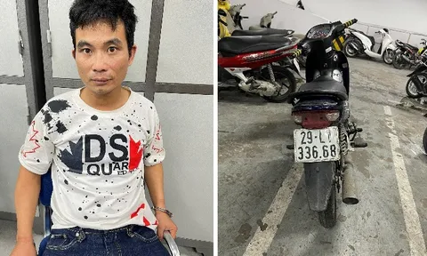 Tạm giữ đối tượng cướp giật tài sản ở Hà Nội
