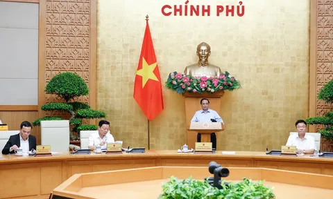 Thủ tướng chủ trì phiên họp Chính phủ chuyên đề pháp luật tháng 8/2024