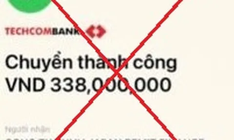 Cảnh giác những tài khoản ngân hàng của tổ chức, doanh nghiệp giả mạo