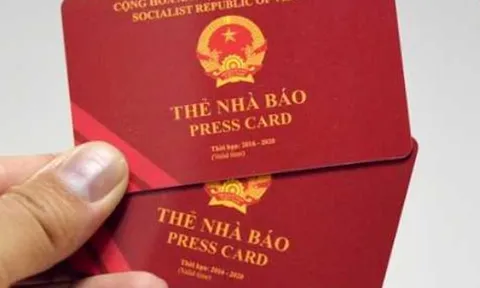 Đề xuất sửa quy định về hồ sơ, thủ tục cấp, đổi thẻ nhà báo