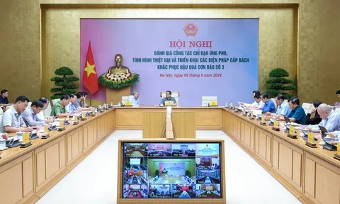 Hội nghị khắc phục hậu quả bão số 3: Chưa thống kê chính xác được thiệt hại