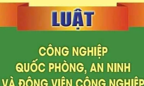 Triển khai thi hành Luật Công nghiệp quốc phòng, an ninh và động viên công nghiệp