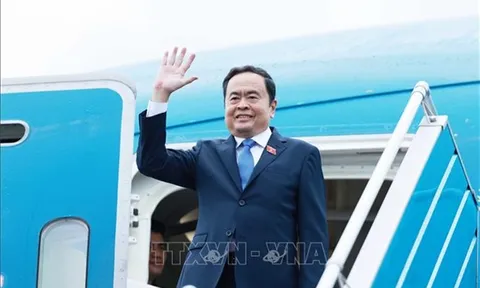 Chủ tịch Quốc hội Trần Thanh Mẫn lên đường thăm chính thức Liên bang Nga