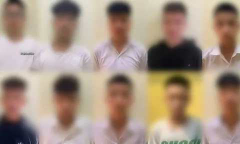 Khởi tố nhóm đối tượng dùng gạch ném gây thương tích cho người khác ở Hà Nội
