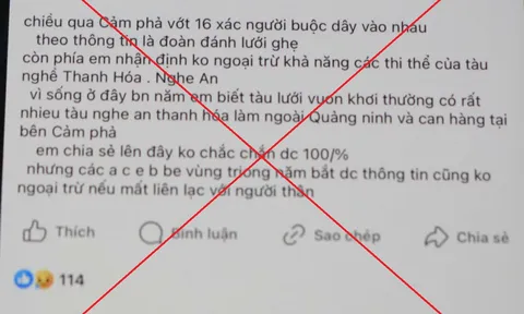 Triệu tập người đăng tin sai sự thật về tình hình thiệt hại do bão số 3 trên mạng xã hội