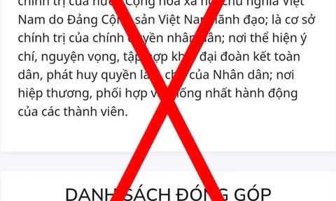 Không chuyển tiền vào tài khoản giả mạo MTTQ Việt Nam để ủng hộ đồng bào thiệt hại do bão số 3