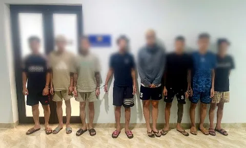 Hà Nội: Bắt nhóm đối tượng mang theo hung khí gây rối trật tự công cộng ở quận Tây Hồ