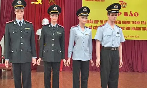 Đề xuất quy định về trang phục ngành Thanh tra