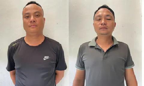 Bắt 2 đối tượng cưỡng đoạt tài sản của lái xe chợ nông sản ở Hà Nội