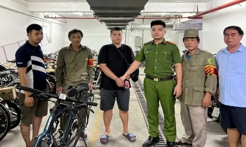 Hà Nội: Bắt quả tang đối tượng trộm cắp tại hầm để xe của chung cư