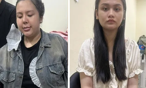 Bắt 'nữ quái' giấu ma túy trong bánh đi giao cho khách ở Hà Nội