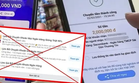 Bộ Công an sẽ giải quyết tố giác hành vi 'phông bạt' sửa bill chuyển tiền từ thiện
