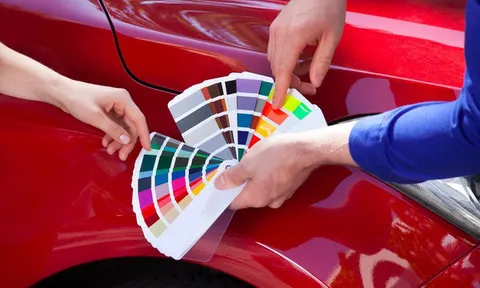 Quy định mới nhất về màu sơn xe khi đăng kiểm ô tô