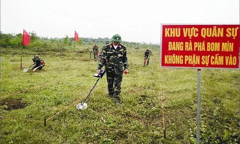 Nâng chế độ bồi dưỡng với người trực tiếp khảo sát, rà phá bom, mìn