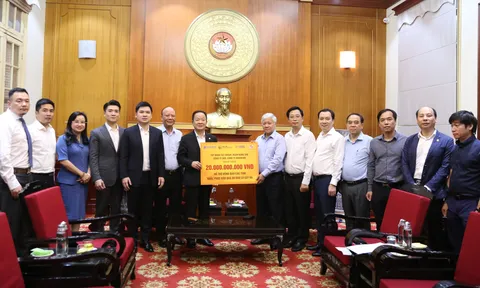 T&T, SHB và các doanh nghiệp trong hệ sinh thái của Bầu Hiển ủng hộ 20 tỷ đồng khắc phục thiệt hại bão lũ