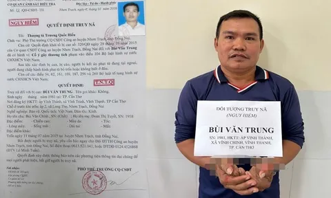 Bắt đối tượng truy nã sau 9 năm lẩn trốn
