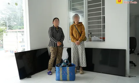 Bắt giữ 2 chị em ruột đột nhập hàng loạt trường mẫu giáo để trộm tivi, máy tính
